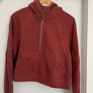 Lululemon Scuba Oversized 1/2 Zip Hoodie